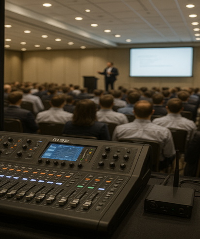 Sonorização em eventos corporativos